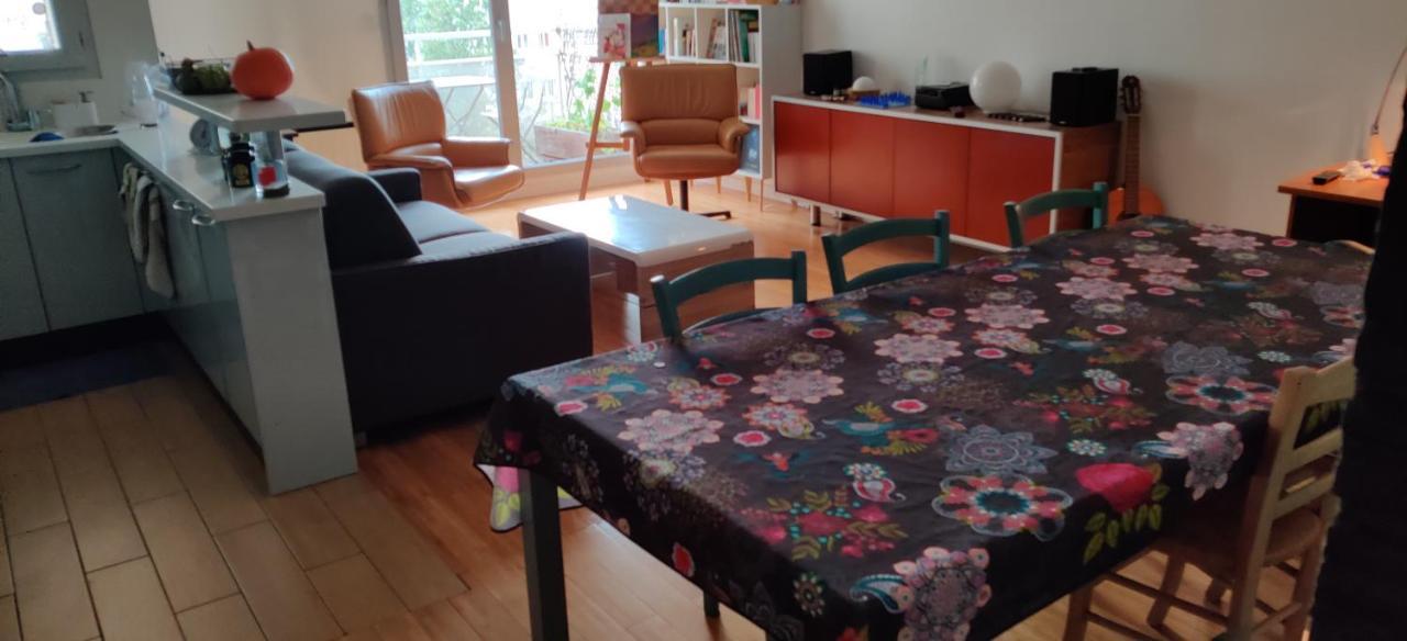 Chambre chez l'habitant a 5 minutes du métro Ivry-sur-Seine Esterno foto